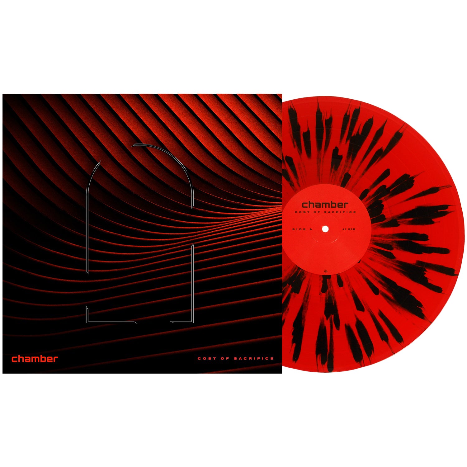 Cost Of Sacrifice - Blood Red W/ Black Splatter LP – Pure