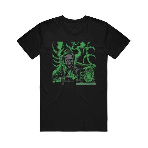 Bliss Out (Green) Black - Tee