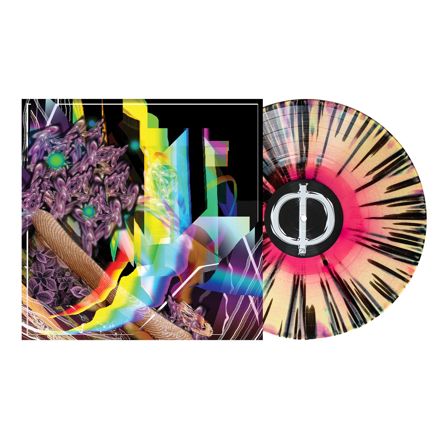 Holy Design - Pink, Yellow & Purple Aside/Bside With Heavy Black