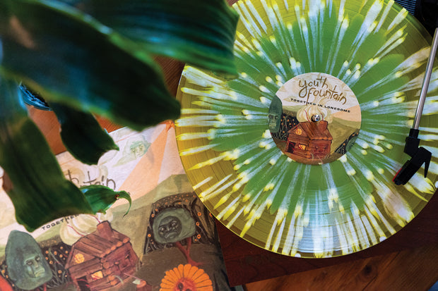 Together In Lonesome - Olive In Yellow W/ White Splatter LP