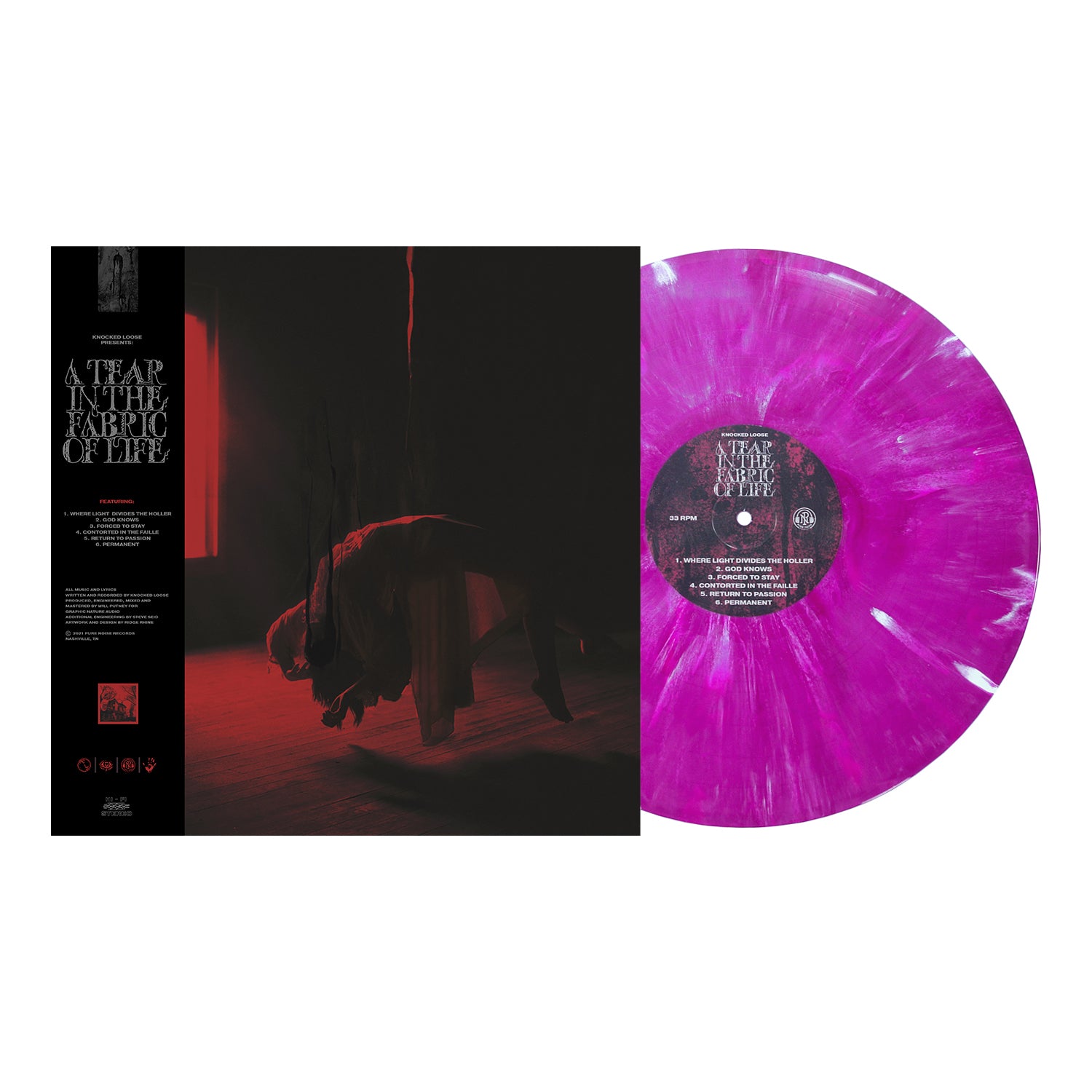 A Tear In The Fabric Of Life - Merlot Deluxe Marble LP