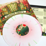 The Seafloor Cinema - Hot Pink/White/Baby Pink Asidebside W/ White/Mint Splatter LP