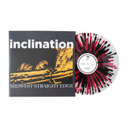 Midwest Straight Edge - Clear With Red & Black Splatter LP