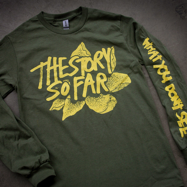 What You Don't See Military Green - Long Sleeve
