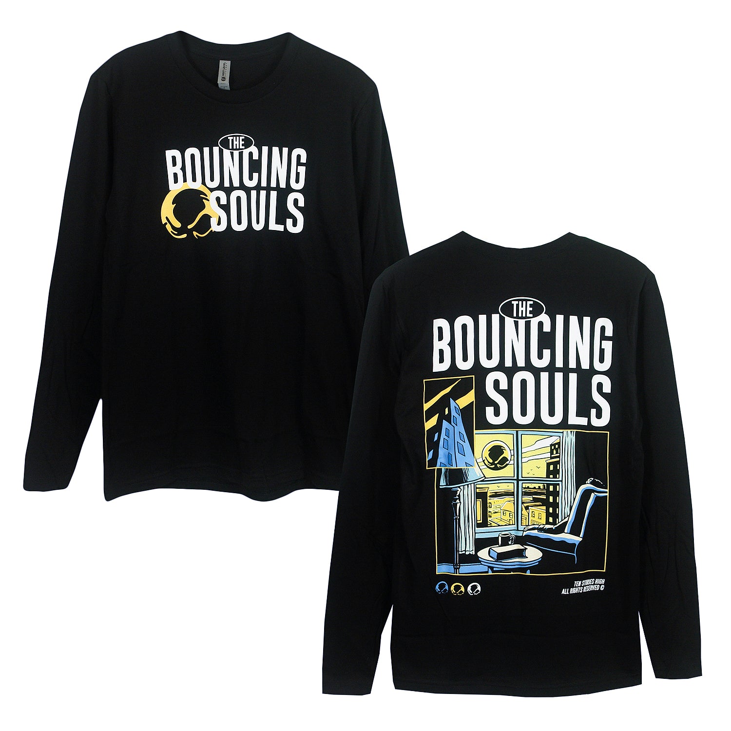 TenStoriesHighBlack-LongSleeve