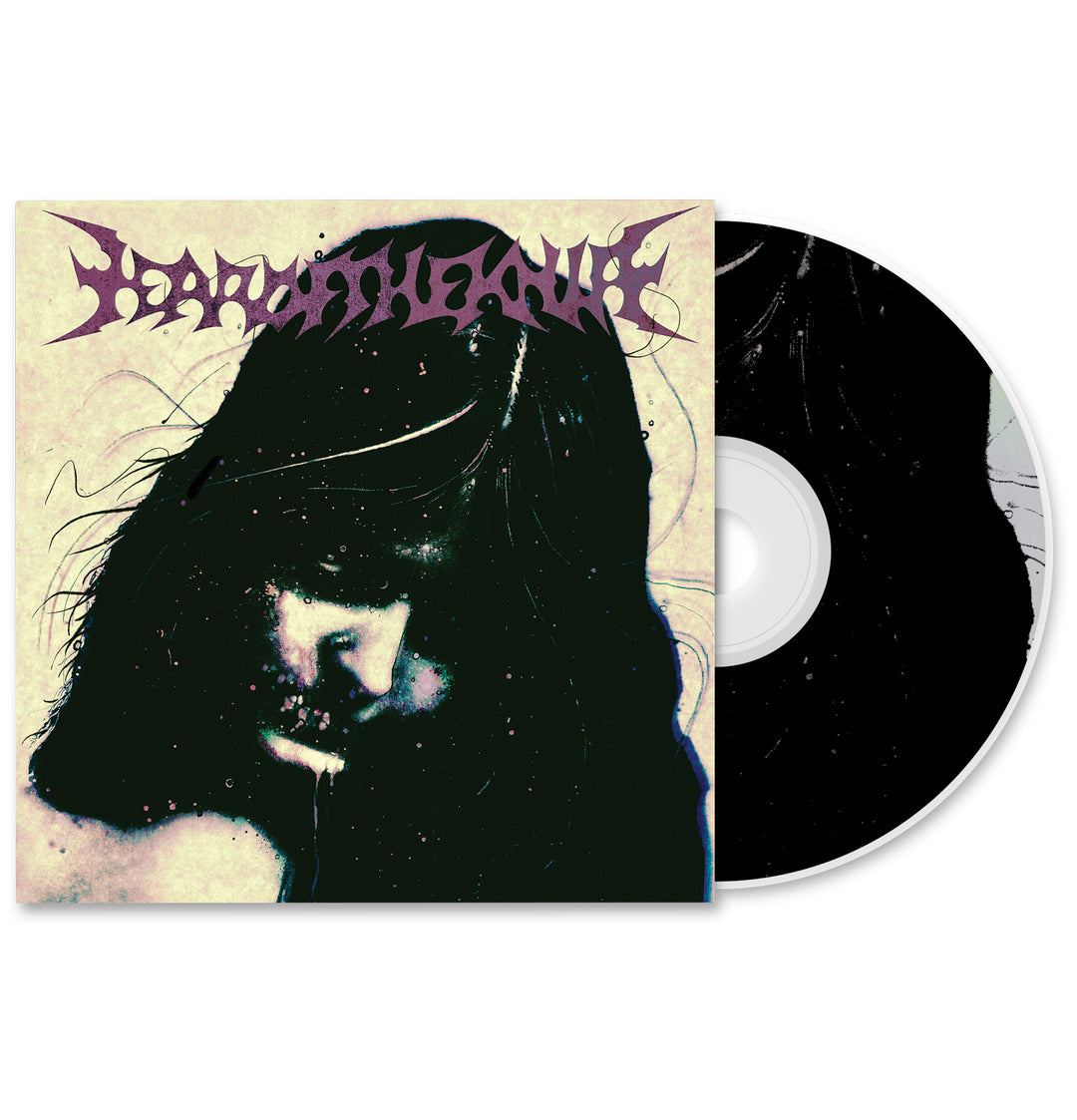 Year of the Knife No Love Lost CD. album art depicts a spooky woman looking downward with stars in her hair.