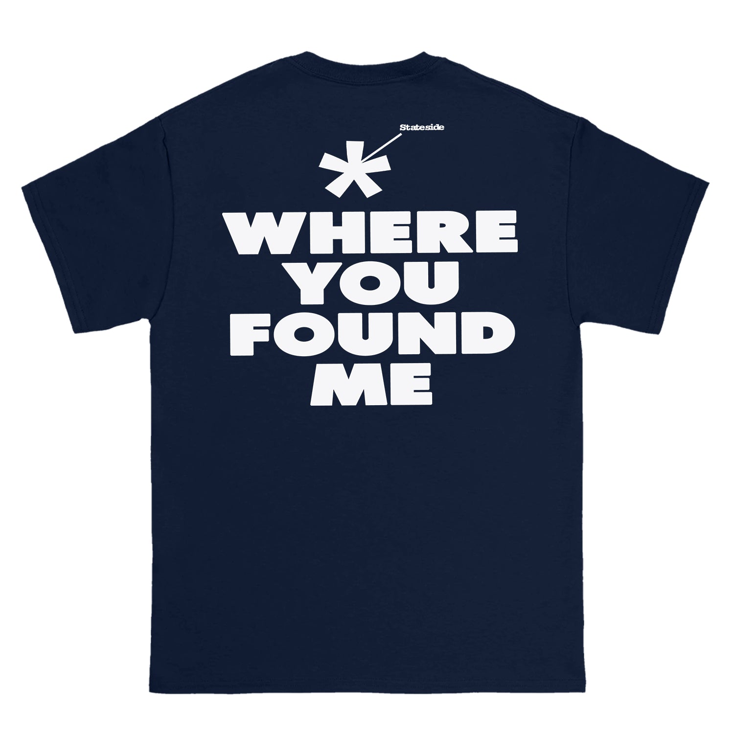 Where You Found Me Navy - Tee – Pure Noise Records