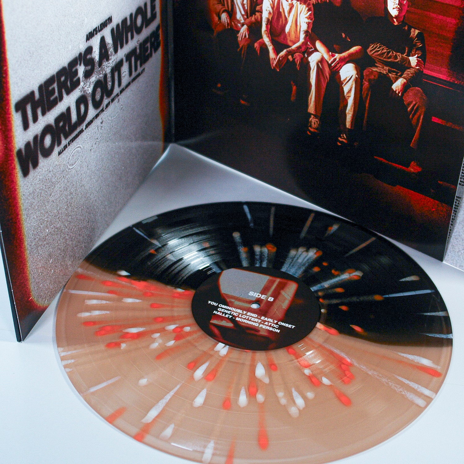 There's A Whole World Out There - Black Ice/Beer W/ Orange And