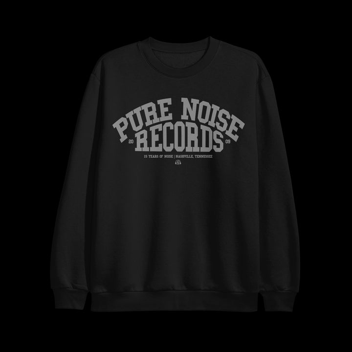 15 Years Of Noise Black - Crewneck