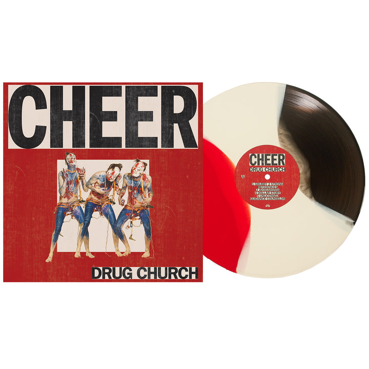 Cheer - Red/Bone/Black Ice Tri-Stripe LP