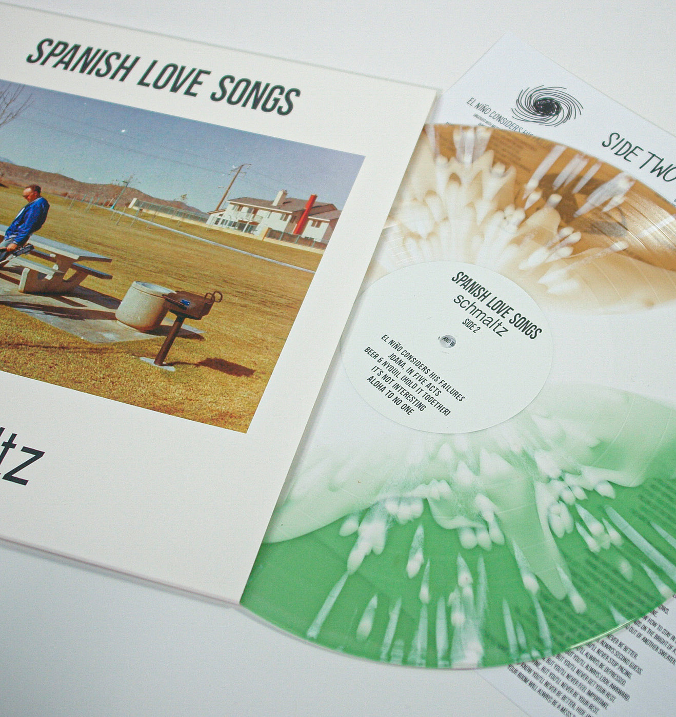 Schmaltz - Beer/White/Coke Bottles w/ White Splatter Vinyl LP