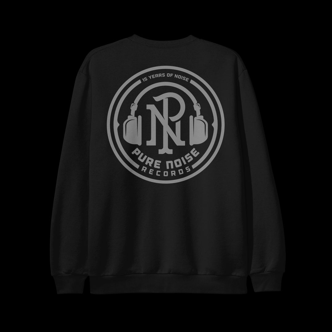 15 Years Of Noise Black - Crewneck