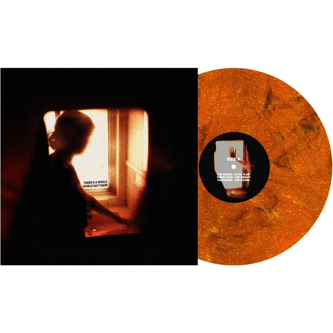 There's A Whole World Out There - Orange/Black/White Marble W/ Glitter LP