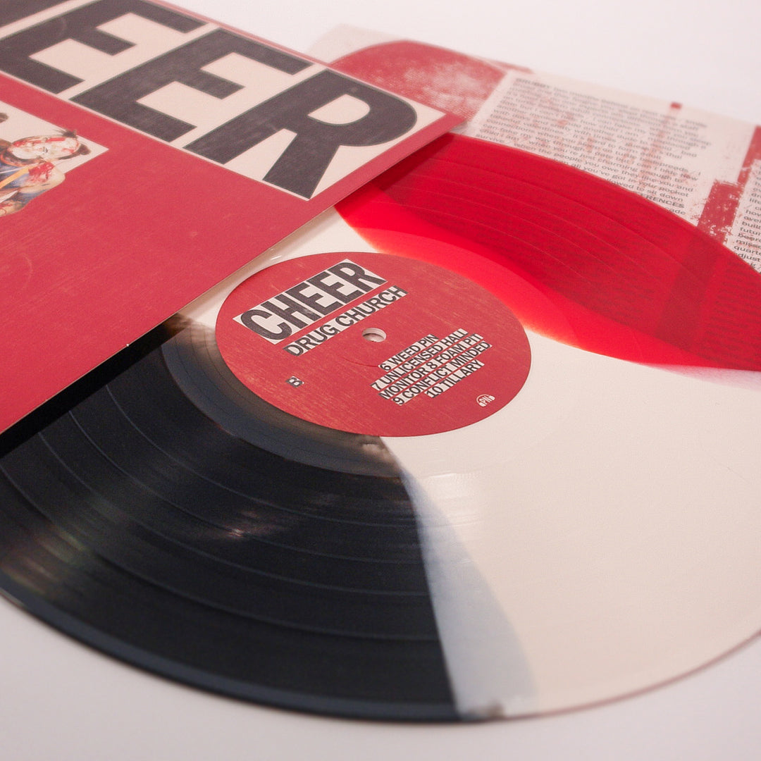 Cheer - Red/Bone/Black Ice Tri-Stripe LP