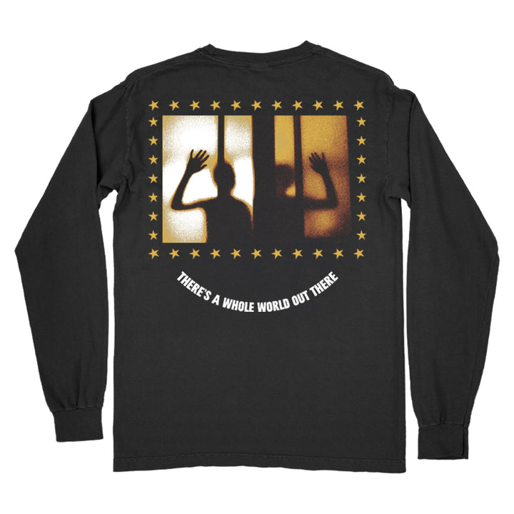 There's A Whole World Out There Black - Long Sleeve