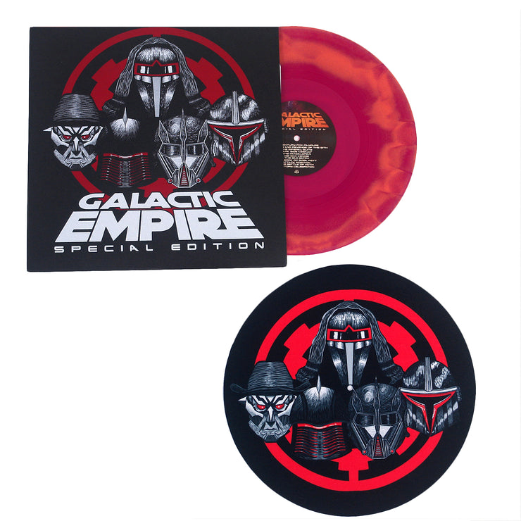 Galactic Empire Vinyl Slipmat & Alt Cover bundle