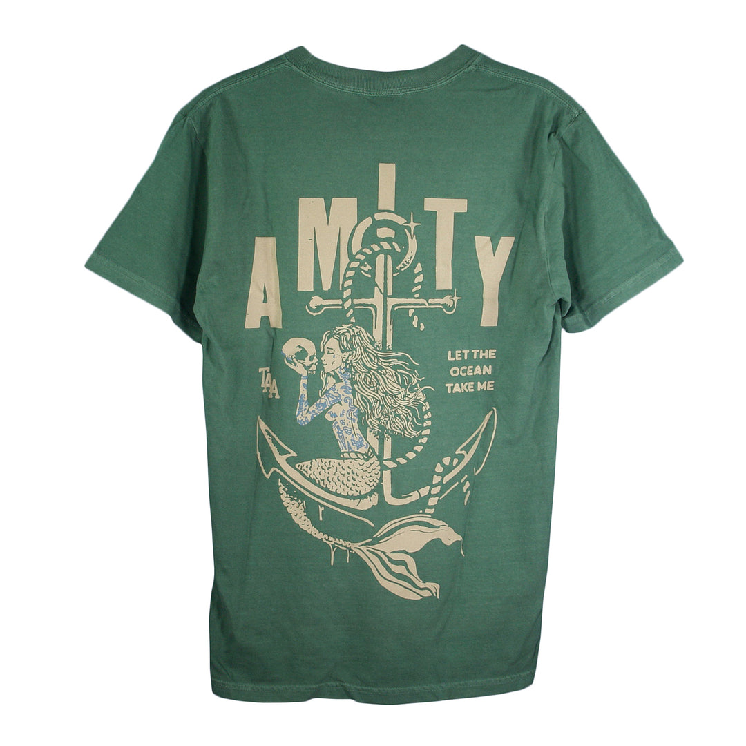 Anchor Light Green - T-Shirt back