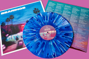 The Best Part About Being Human - Royal & Cyan Blue Aside/Bside W/ White & Purple Splatter LP