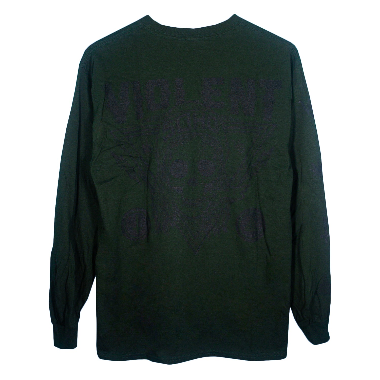Blazin' Skull - Forest Green Long Sleeve – Pure Noise Records