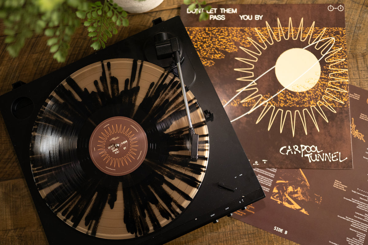 Don't Let Them Pass You By - Beer W/ Black Splatter LP – Pure