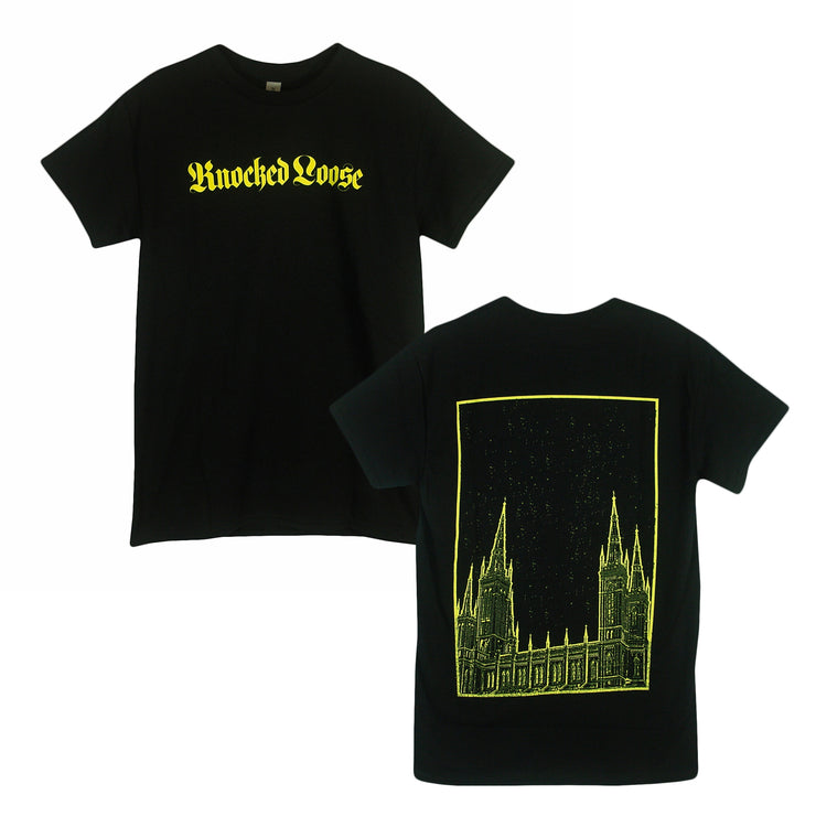 Church (Yellow On Black) Black - Tee