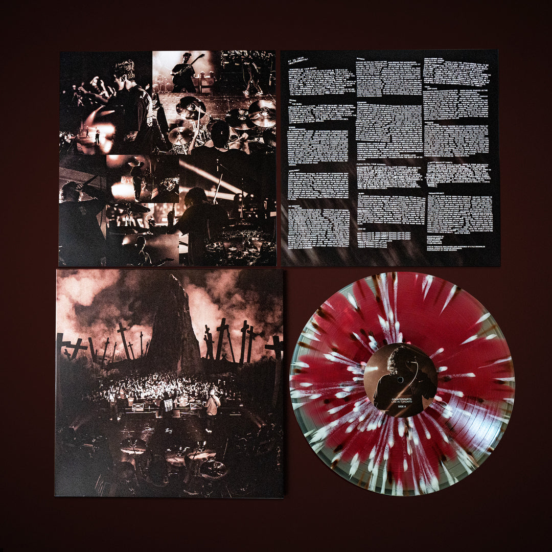 Live In Toronto - Oxblood In Milky Clear W/ Heavy Brown & White Splatter LP