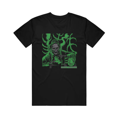 Bliss Out (Green) Black - Tee