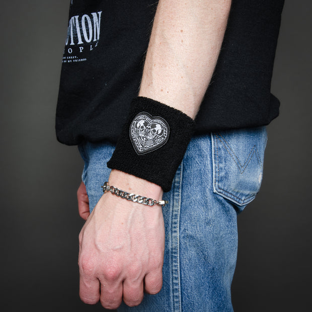 Not Without My Ghosts Black - Sweatband Set
