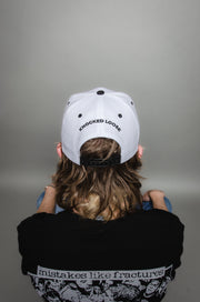 I Am With You Now White - Snapback