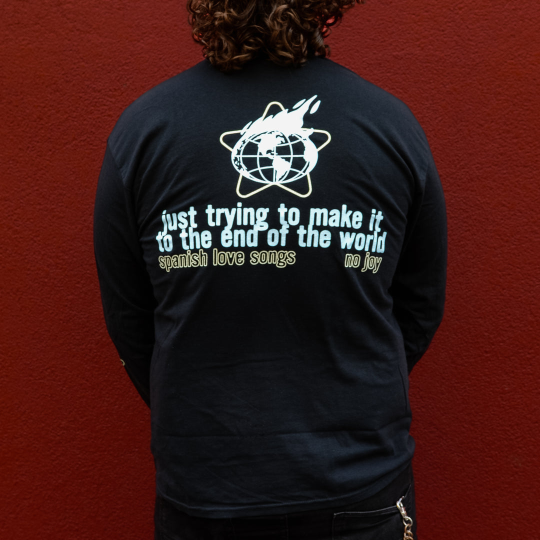 End Of The World Black - Long Sleeve back