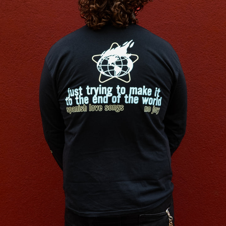 End Of The World Black - Long Sleeve back