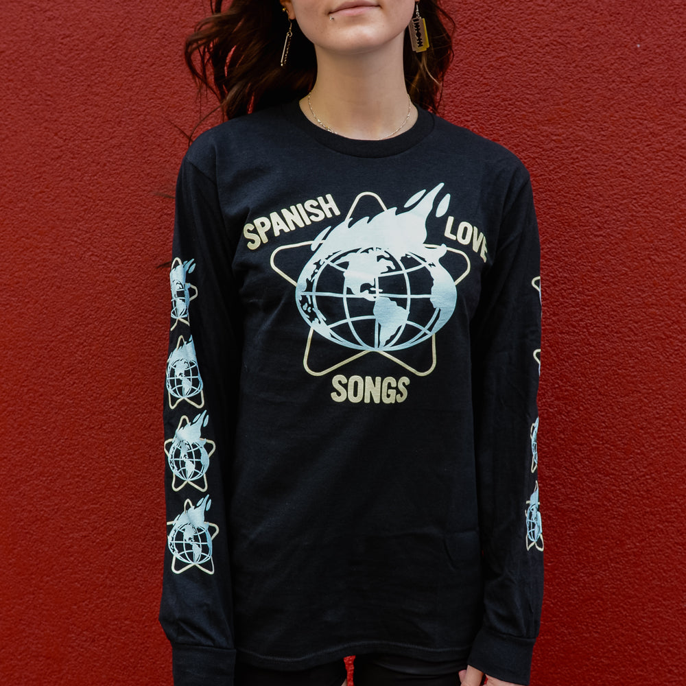 End Of The World Black - Long Sleeve front 