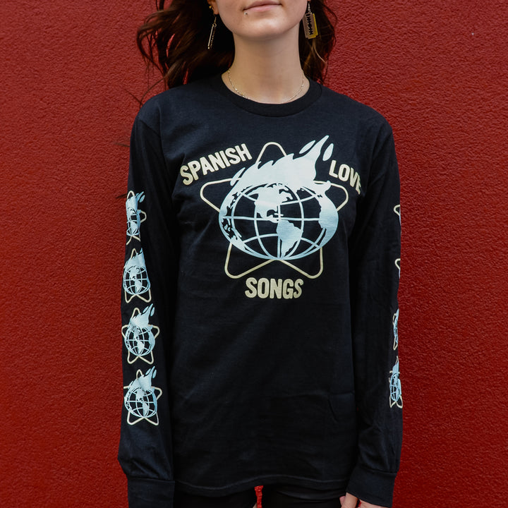 End Of The World Black - Long Sleeve front 