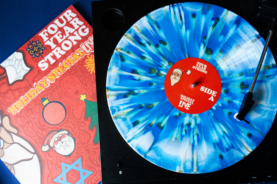 Holiday Special Live - Blue & White Aside/Bside W/ White & Gold Splatter LP