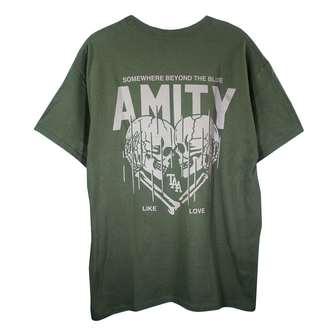 Heart Military Green - Tee