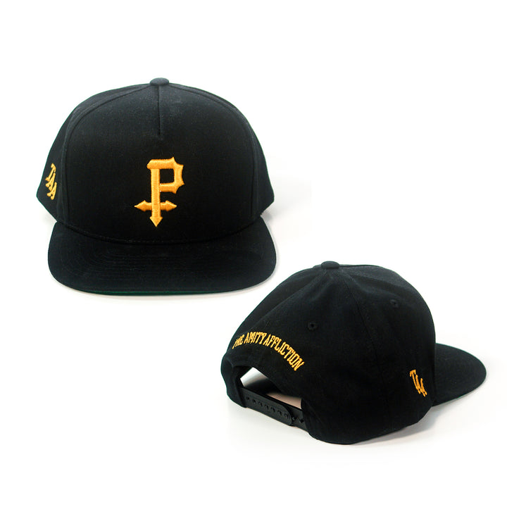 Icon 3D Puff Embroidery Black - Snapback