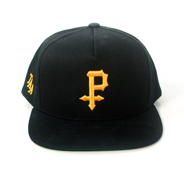 Icon 3D Puff Embroidery Black - Snapback