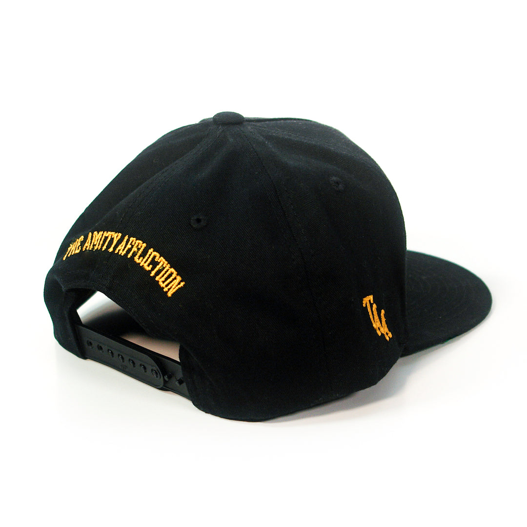 Icon 3D Puff Embroidery Black - Snapback