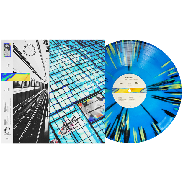 A Love To Kill For - Electric Blue, Royal Blue & White Aside/Bside W/ Heavy Yellow & Black Splatter LP