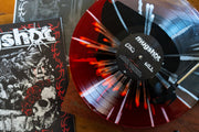 Cold Will - Black In Half Blood Red/Half Clear W/ Silver & White Splatter LP