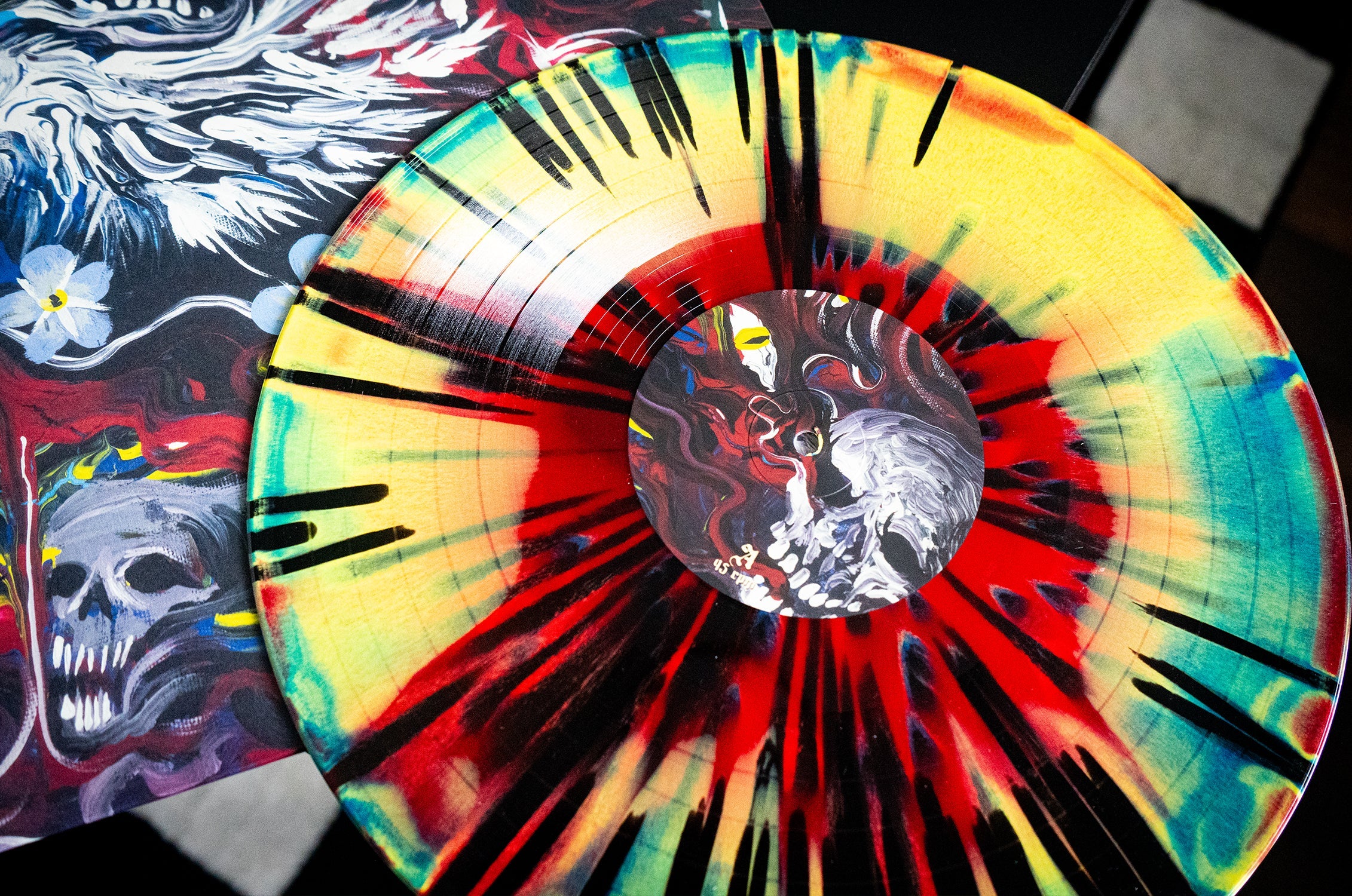 All The Devils Are Here - Red, Neon Yellow & Blue Aside