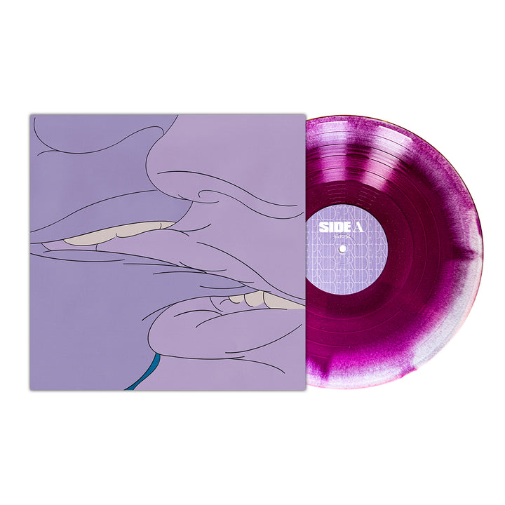 PRUDE - Purple, Baby Pink & White Aside/Bside W/ Glitter LP