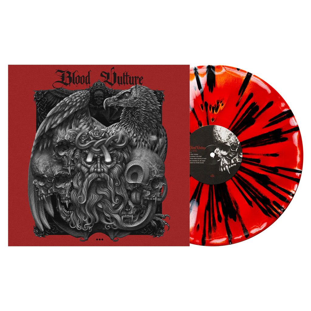 その他 Etched in Blood [CD] Die Close - Blood Red & White Aside/Bside w/ Heavy Black