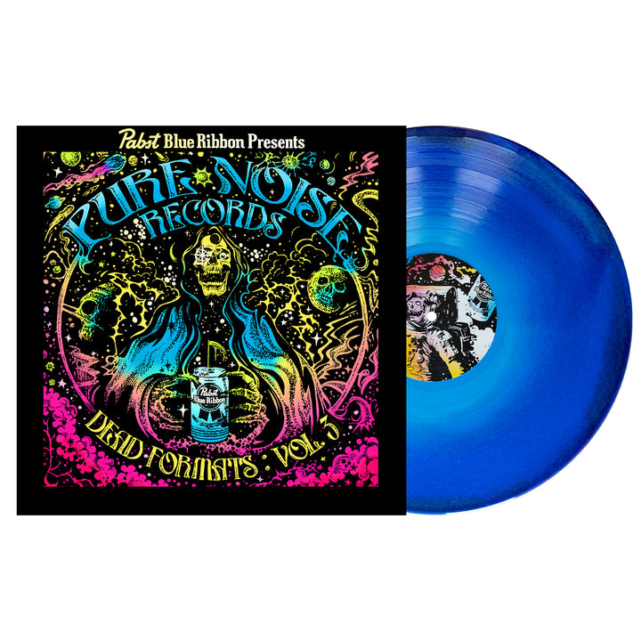 Dead Formats Vol. 3 - Black Ice, Purple & Blue Aside / Bside With Glitter LP