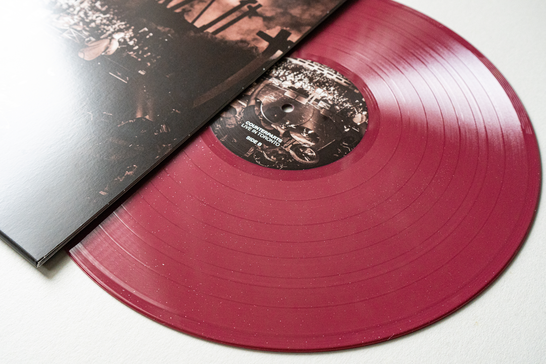 Live In Toronto - Oxblood Glitter LP