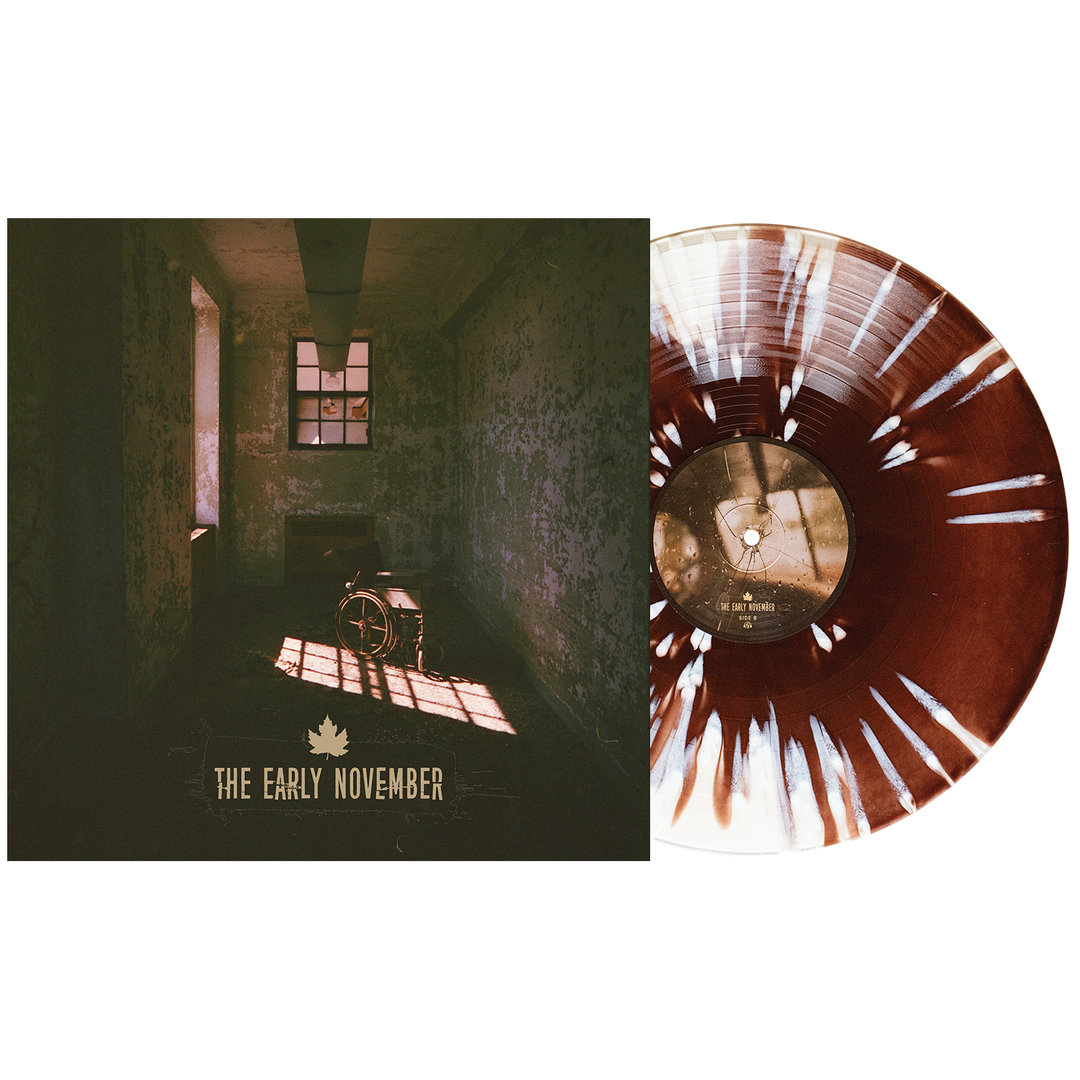 The Early November - Brown/Milky Clear Aside/Bside W/ Heavy White Splatter LP