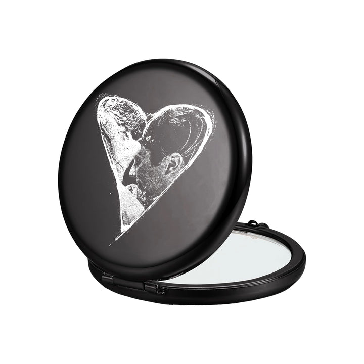 Coup De Grace Black - Compact Mirror