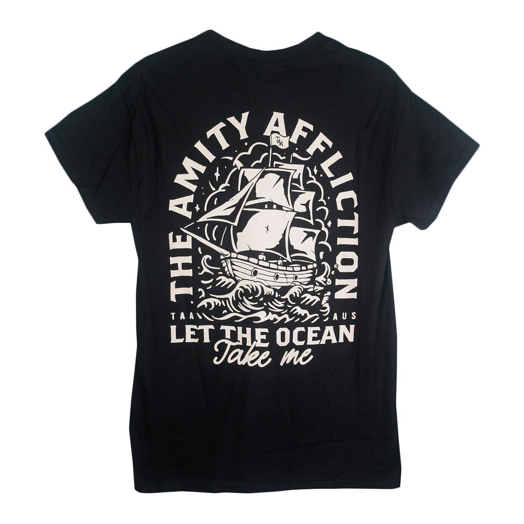 Ship Black - T-Shirt back