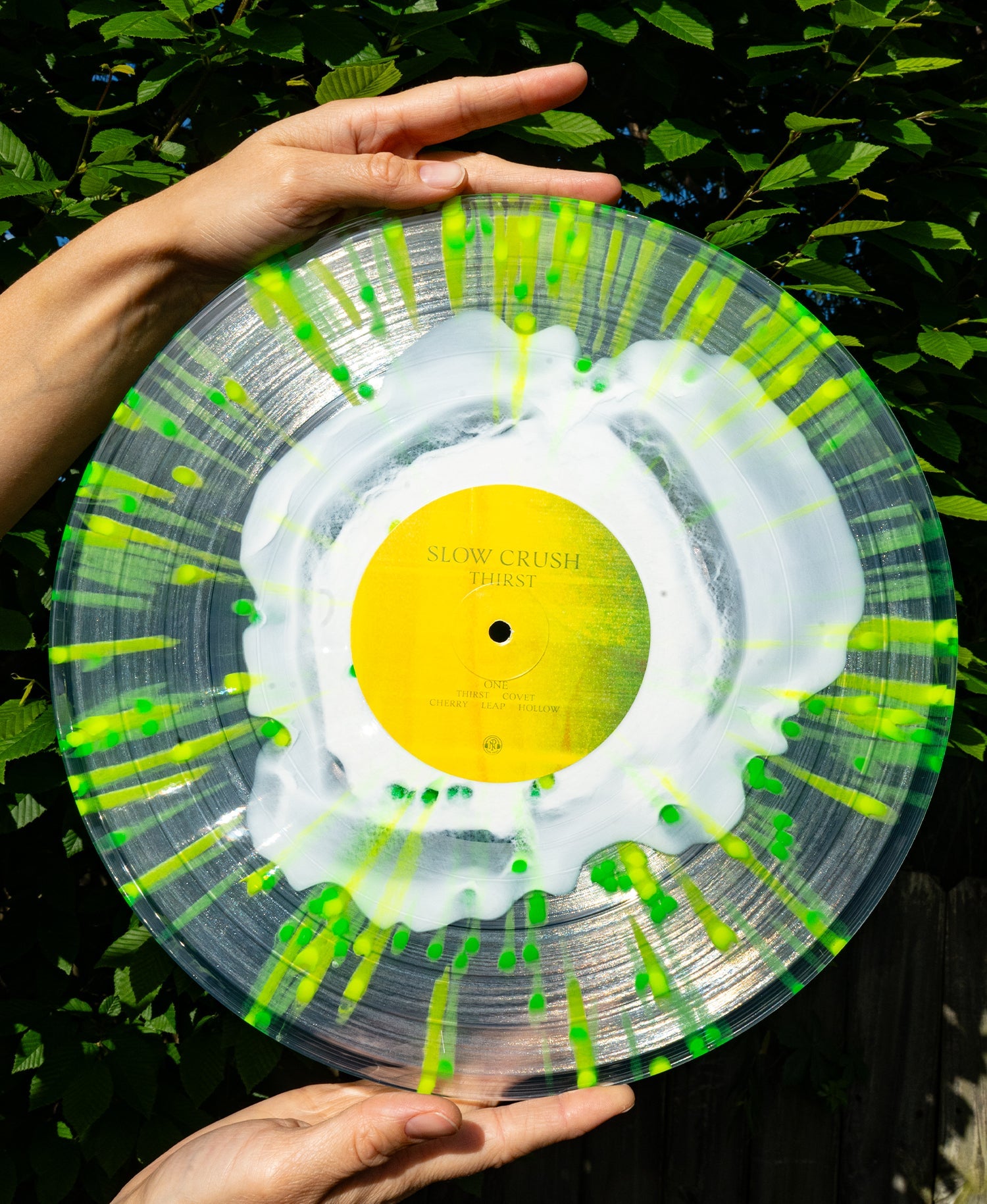 Thirst - White In Clear W/ Yellow & Green Splatter LP – Pure Noise