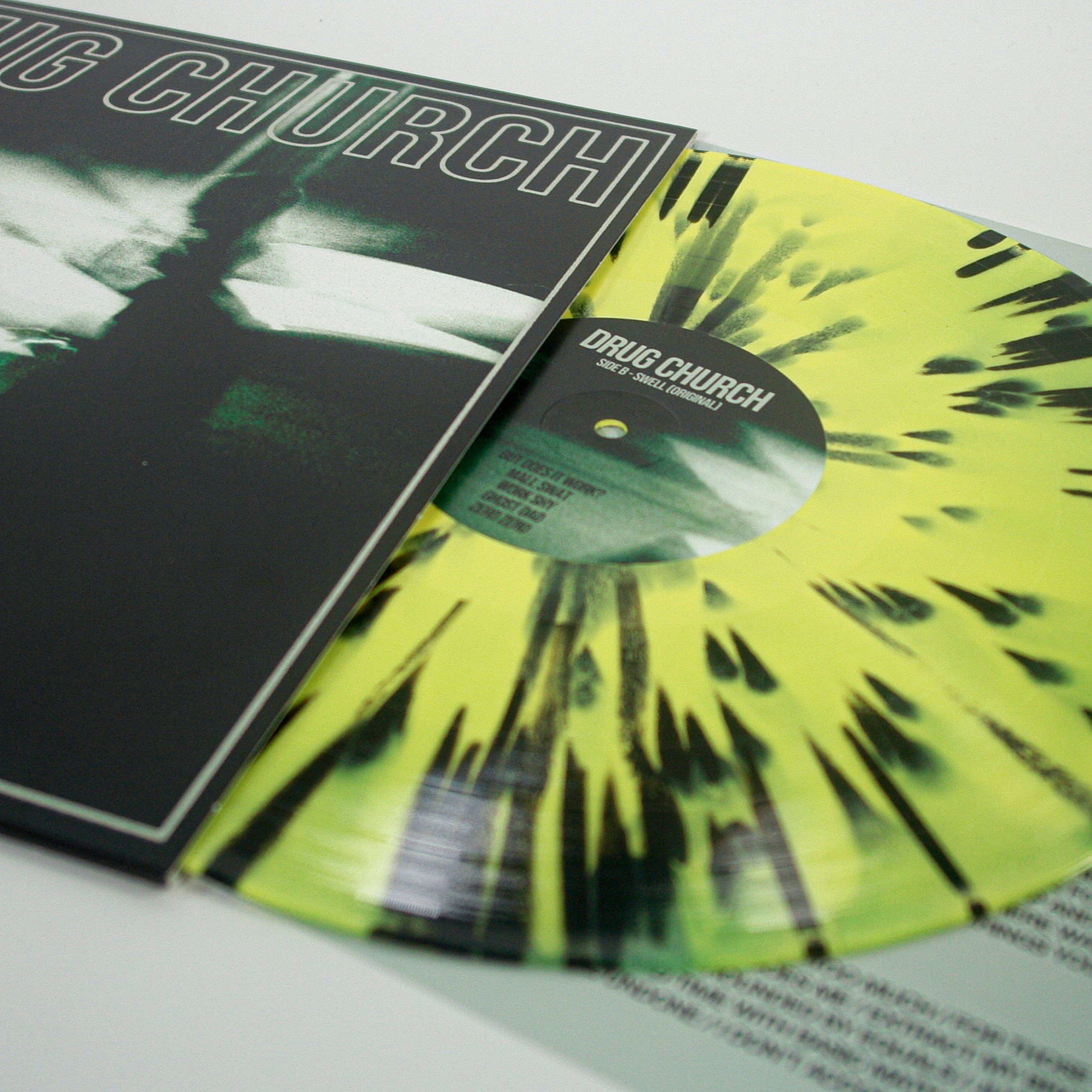 Swell - Coke Bottle/Canary Yellow w/ Black Splatter LP – Pure